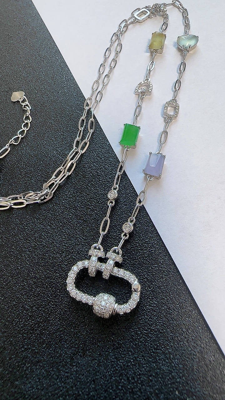 万能链、精工加重版万能链克重金8.8g以上（回形针顶珠灵活可拆）