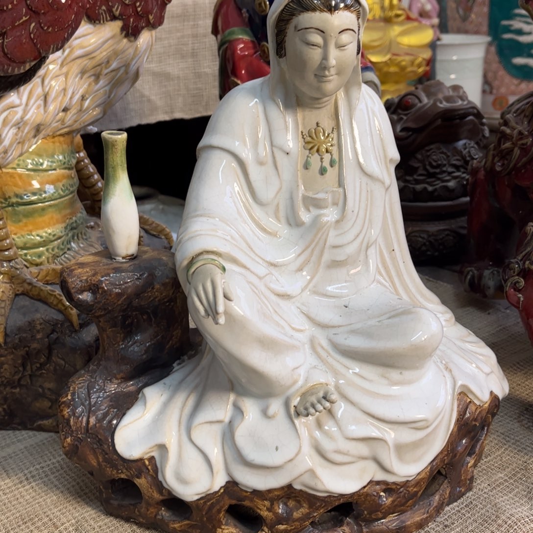 一***顺瓷片明玉家的老物件