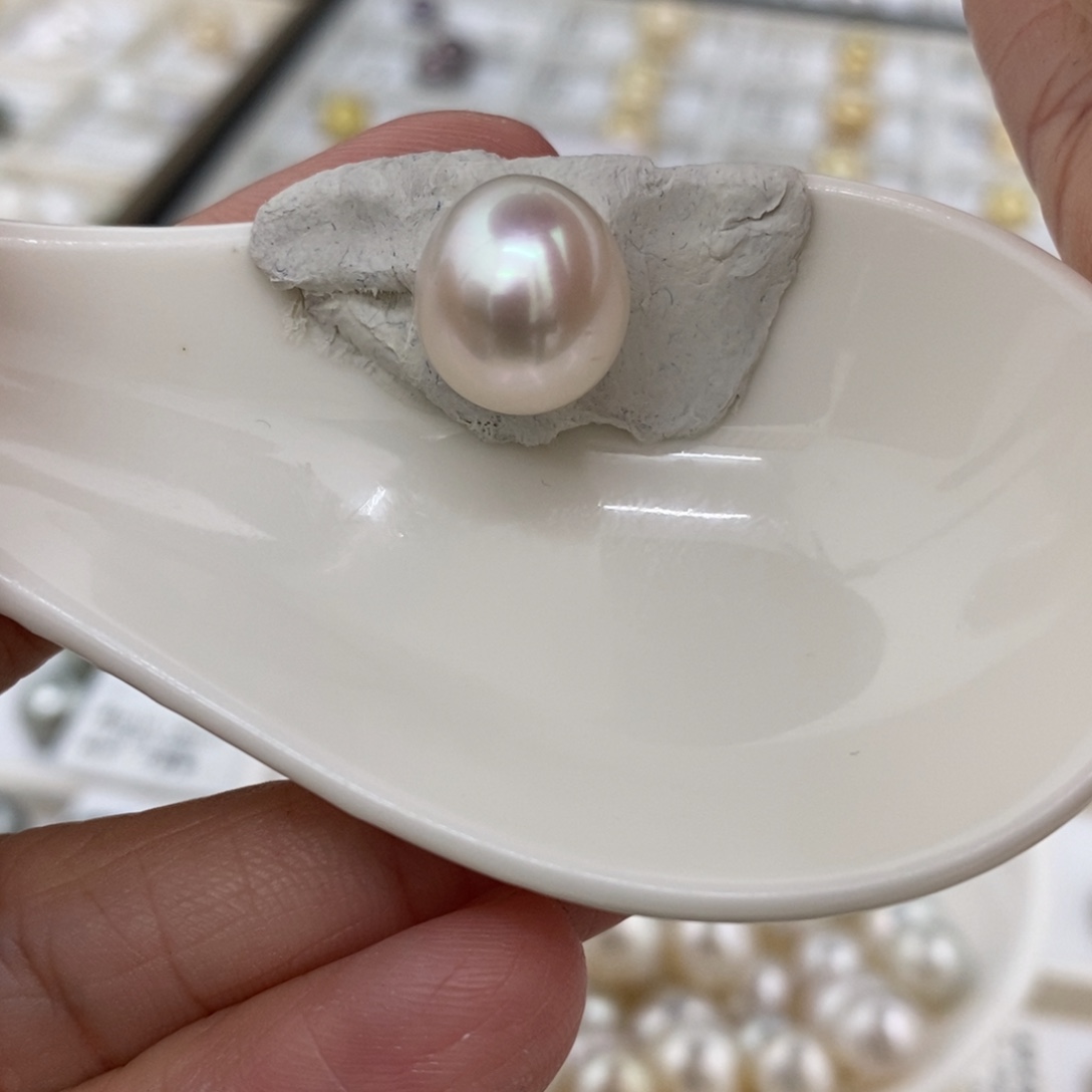 海水珍珠裸珠未镶嵌澳粉11.8
