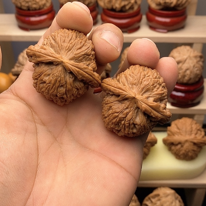 文玩核桃吊坠41白狮子福利