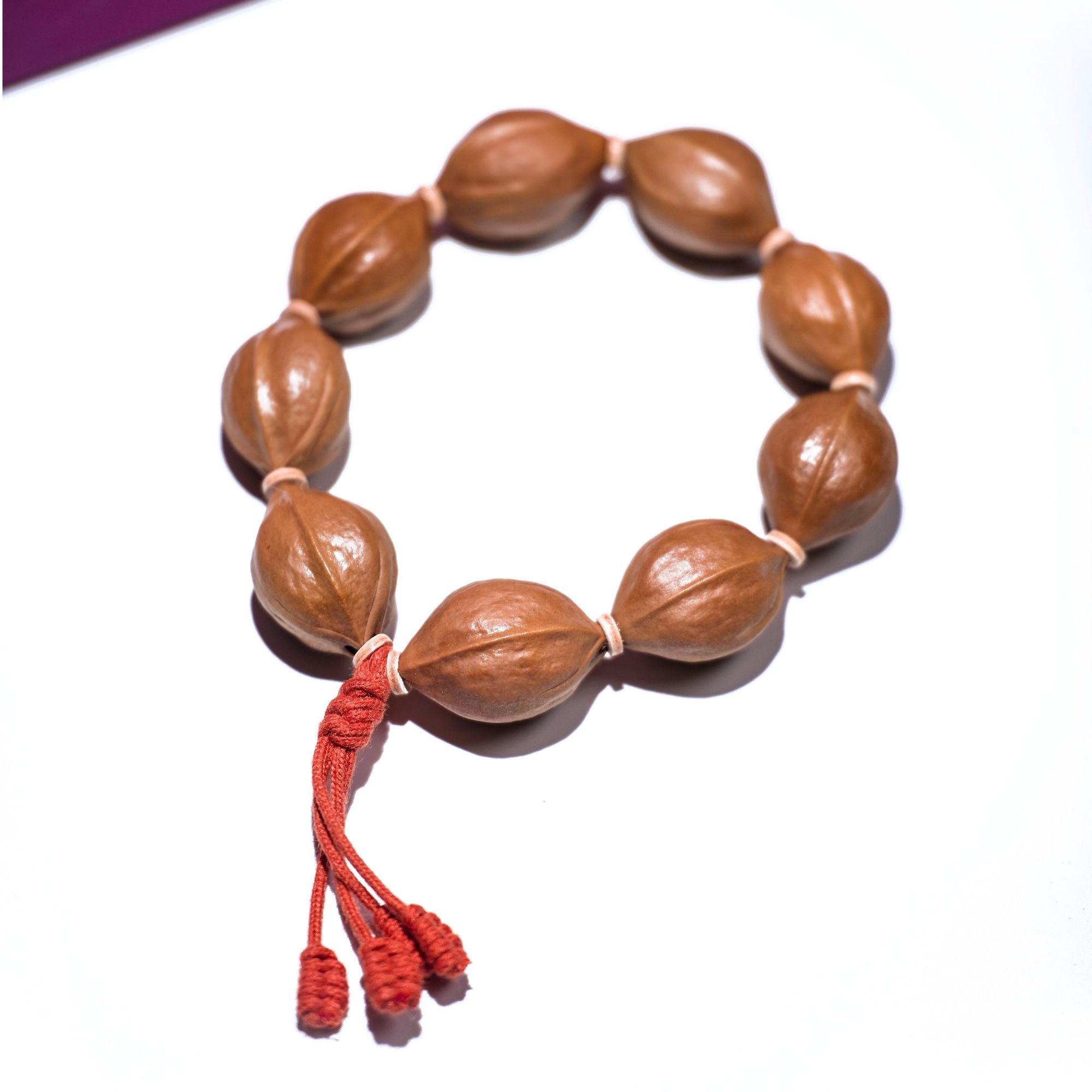 大宪铁核原生态橄榄核梅林铁核手串19*29