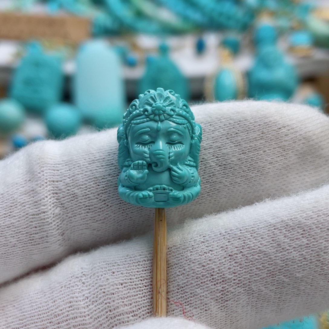 绿松石珠宝奇石未镶嵌