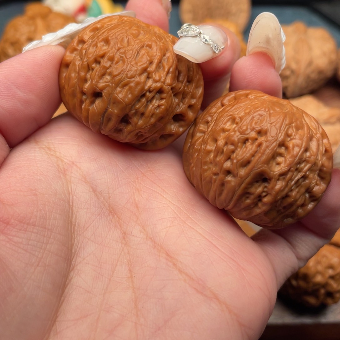 文玩核桃把件老树，红皮铁锤37