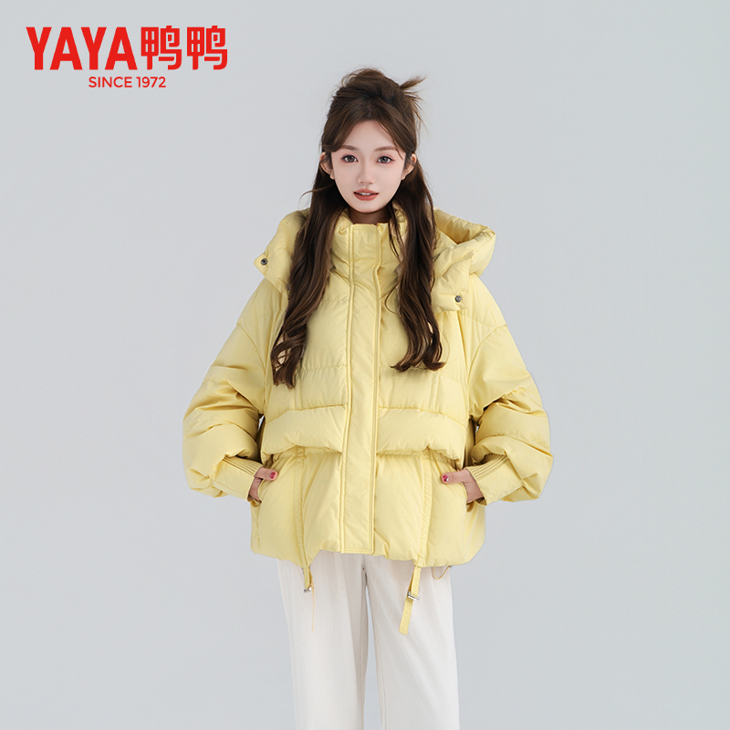 短款羽绒服女装休闲加厚保暖韩版长款羽绒服YE4B613441A