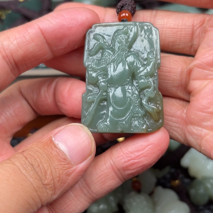 和田玉吊坠未镶嵌