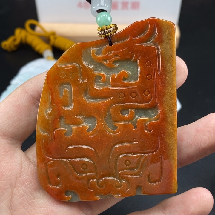 翡翠未镶嵌颈饰天然保真a货翡翠