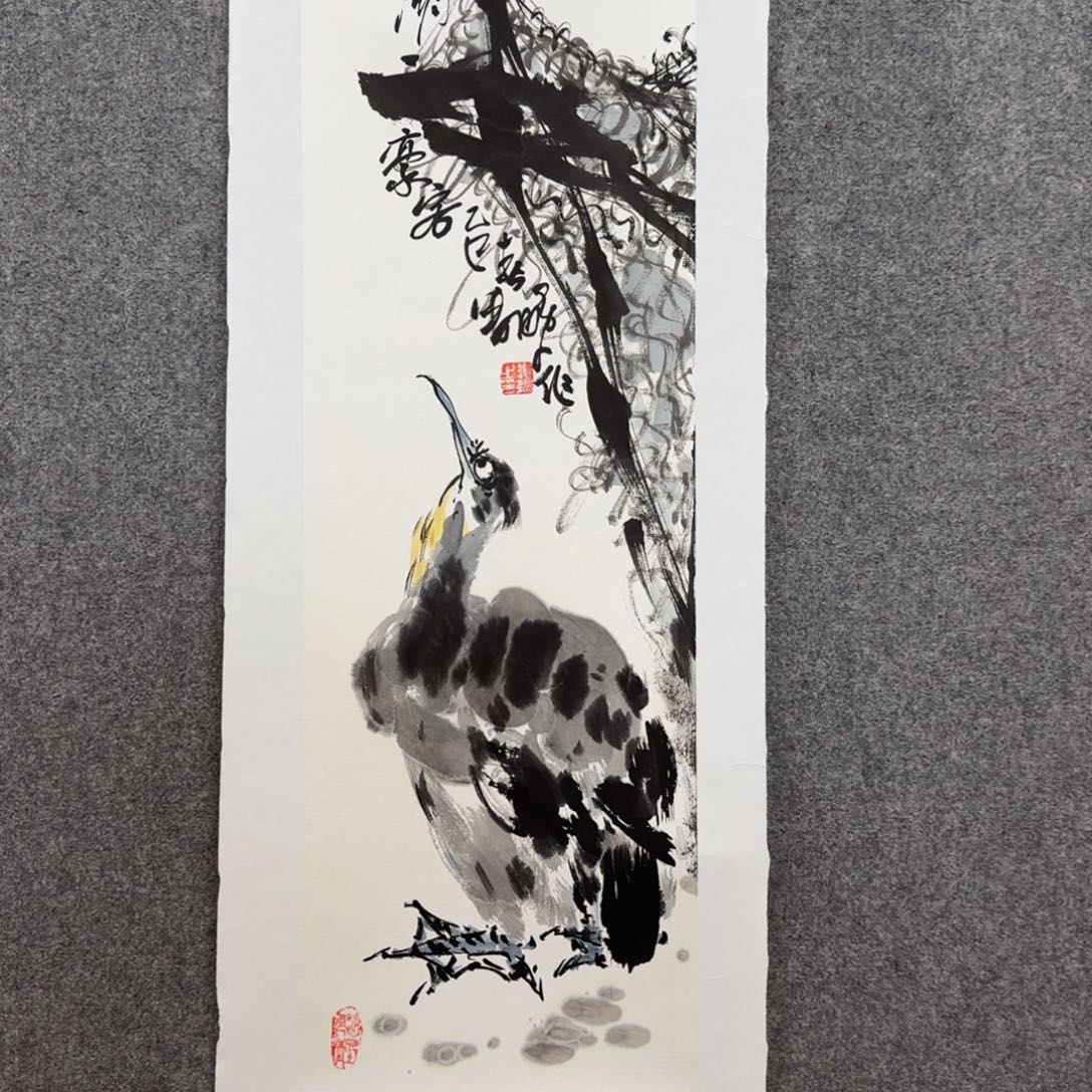 国画娄鹏老师手绘作品