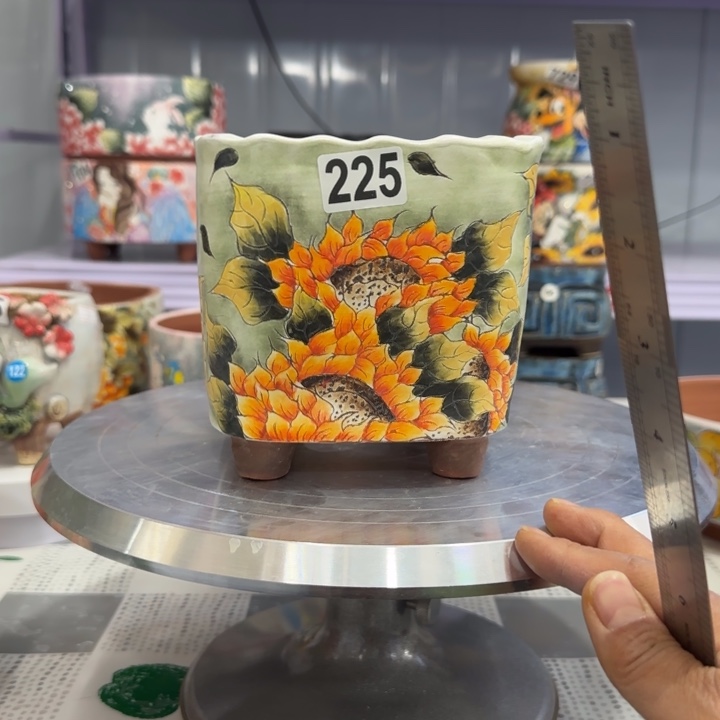 红陶内口径11左右