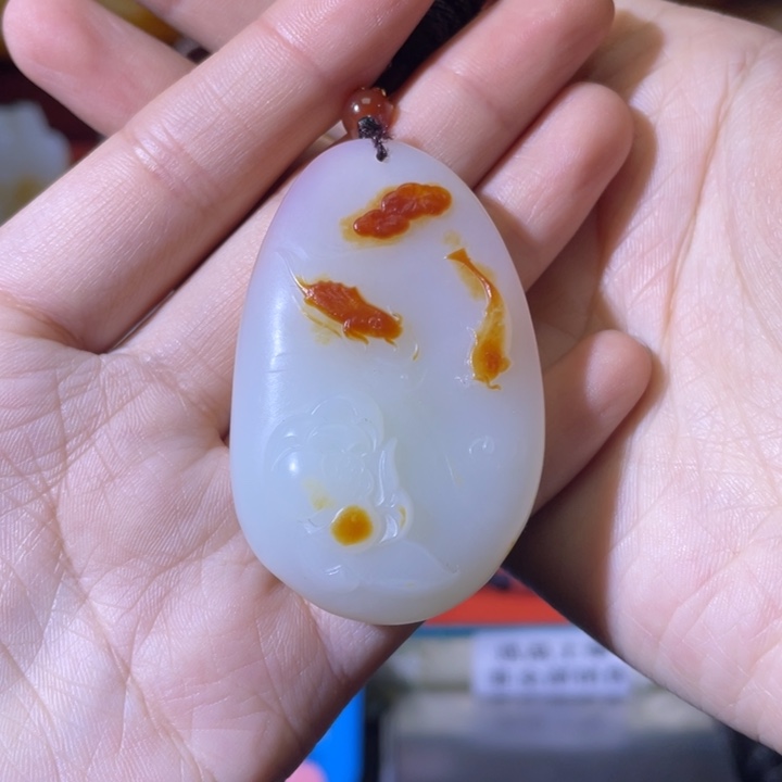 和田玉挂件未镶嵌燕*。