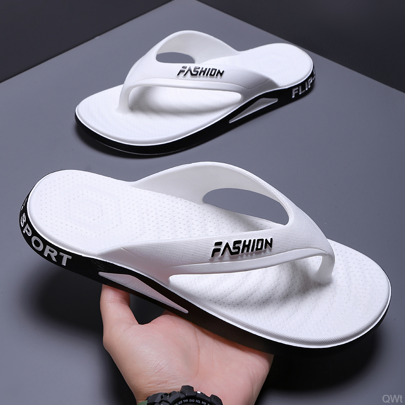 2024新款男士拖鞋人字拖男款外出耐穿居家用防滑防臭潮流厚沙滩鞋