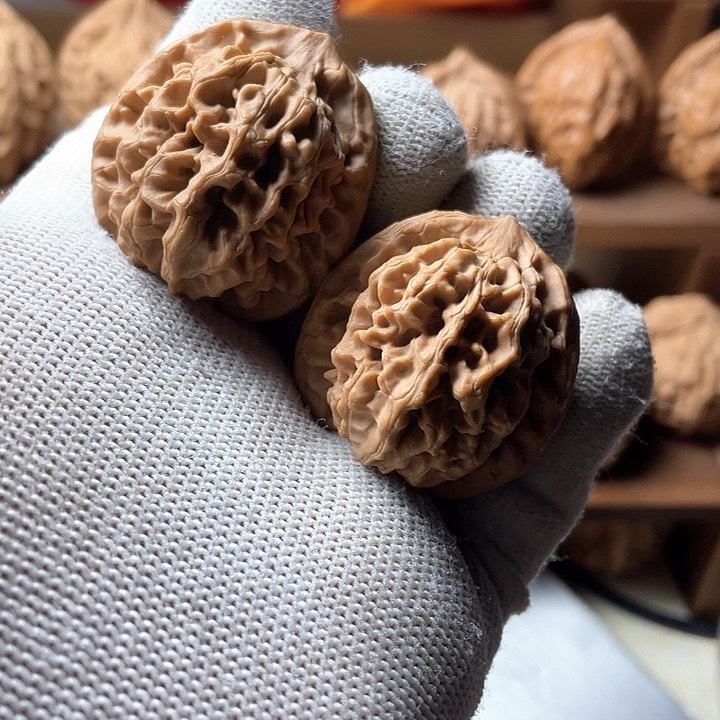 吊坠文玩核桃秦闷狮子头35