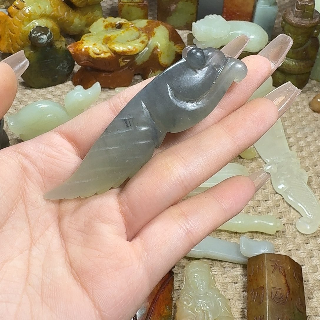 白玉菩提吊坠挂件