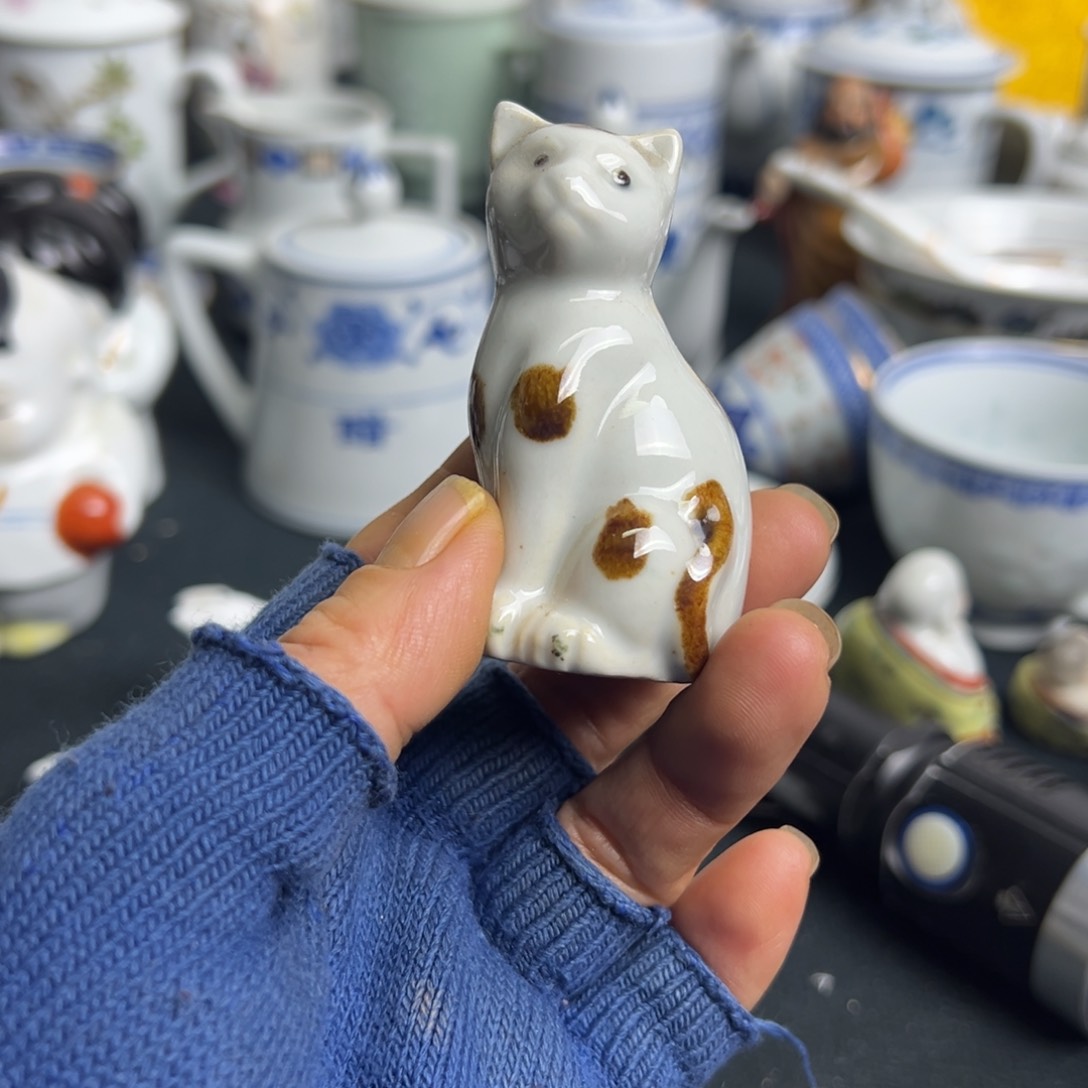 摆件我***梦景德镇陶瓷窑彩