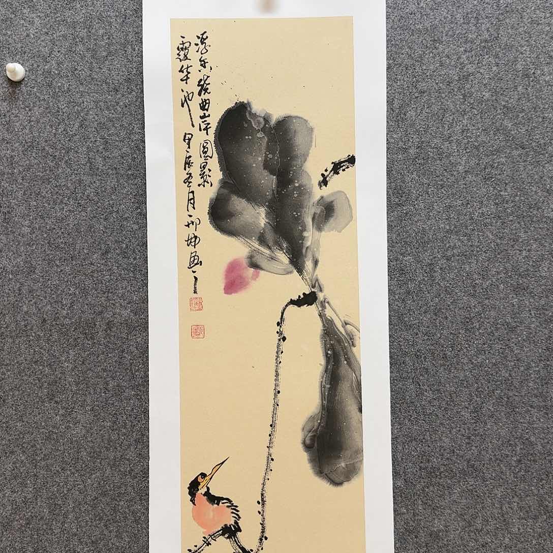国画邢坤老师手绘作品