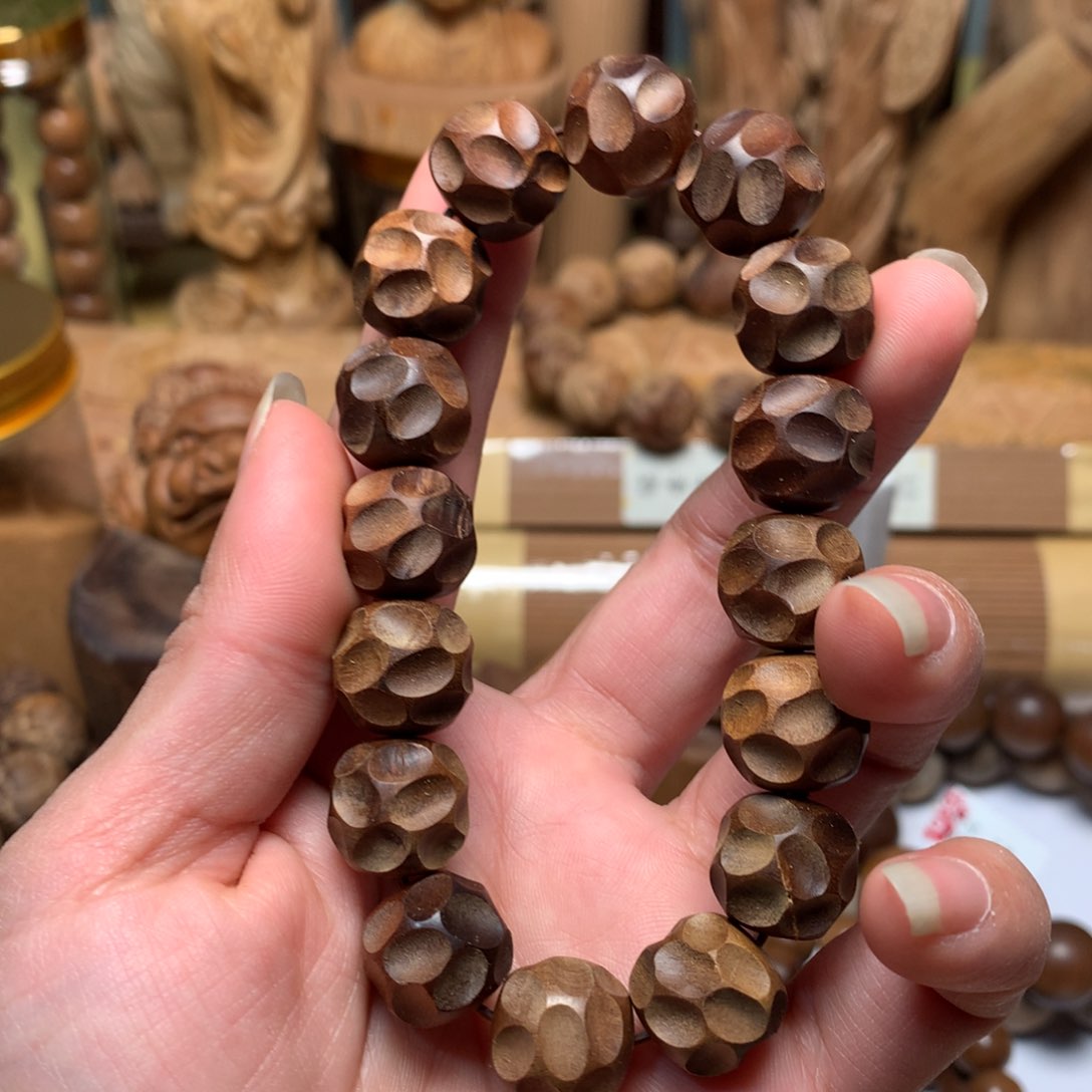 檀香木手串/手链老山檀香1.3✖️1.4无相微瑕