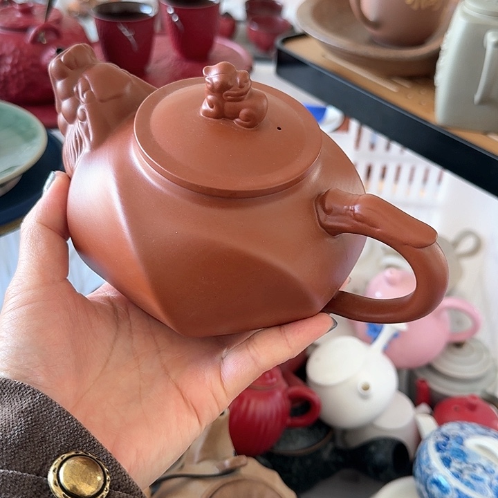 微瑕陶瓷茶具茶杯茶壶
