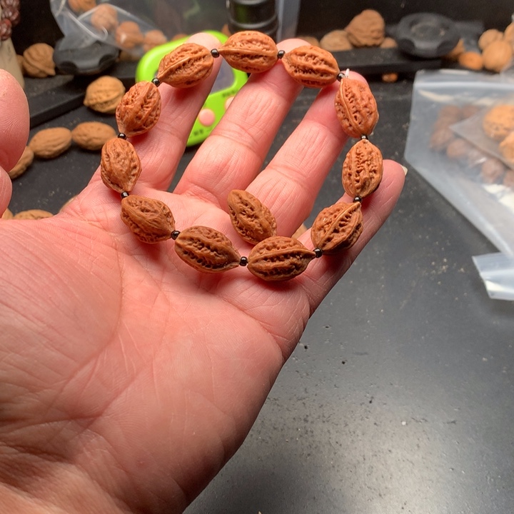 桃核吊坠还*性野生精品小核桃散籽