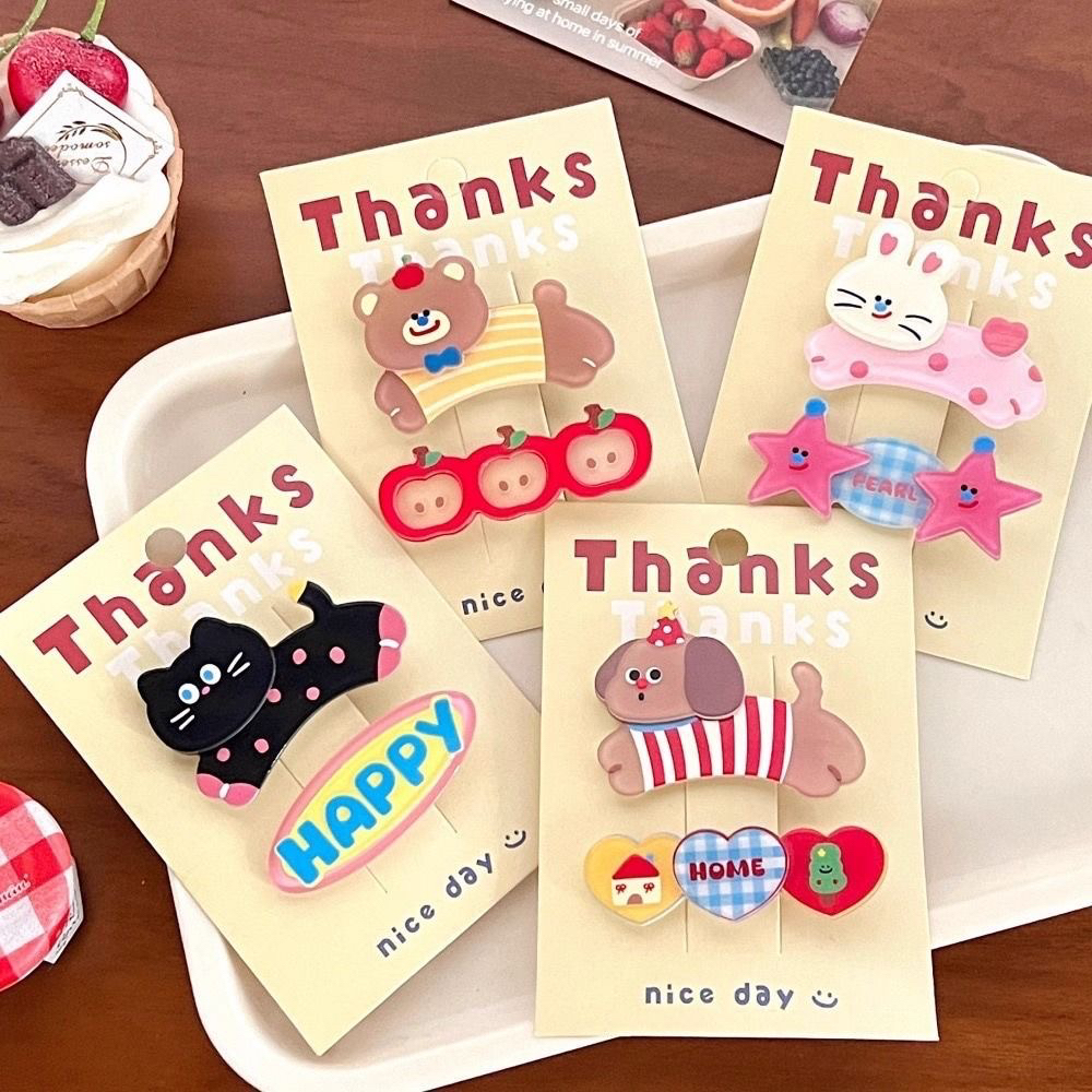 发夹女生潮流时尚直播间补~CHAJIA~链接