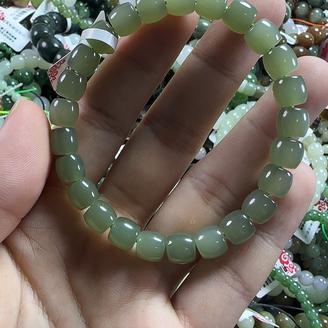 未镶嵌和田玉手链133