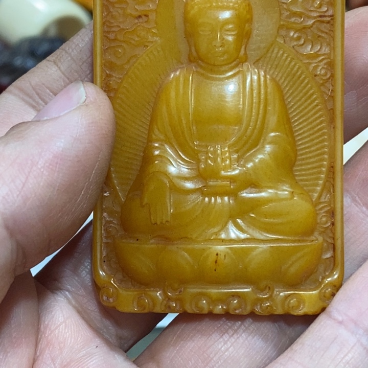 滴血莲花菩提吊坠