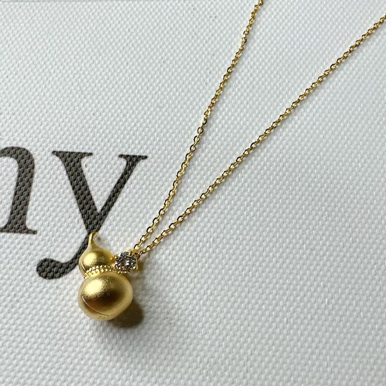 坠链均925银莫桑石 娜娜GemmyQueen项链GQ04108