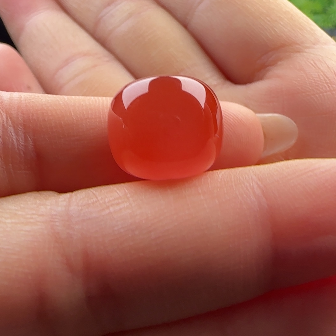 南红玛瑙未镶嵌老型13.8*12.2