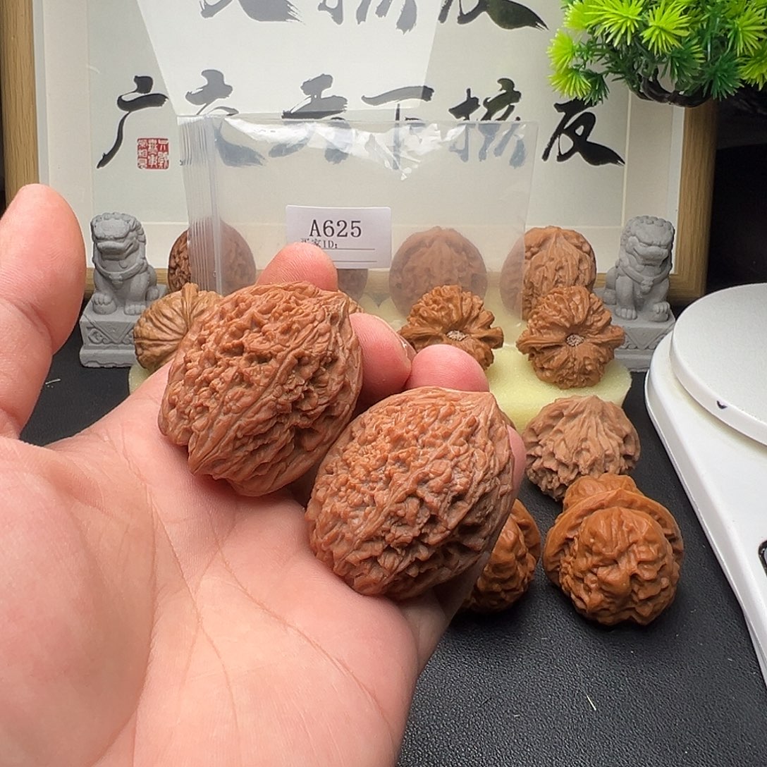 手串/手链核桃A625蒜头37尺56克全品