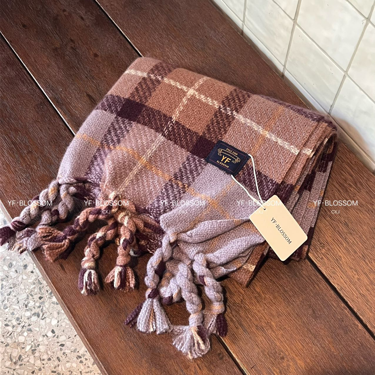 【贝希】1025137怦然心动简约韩系围巾