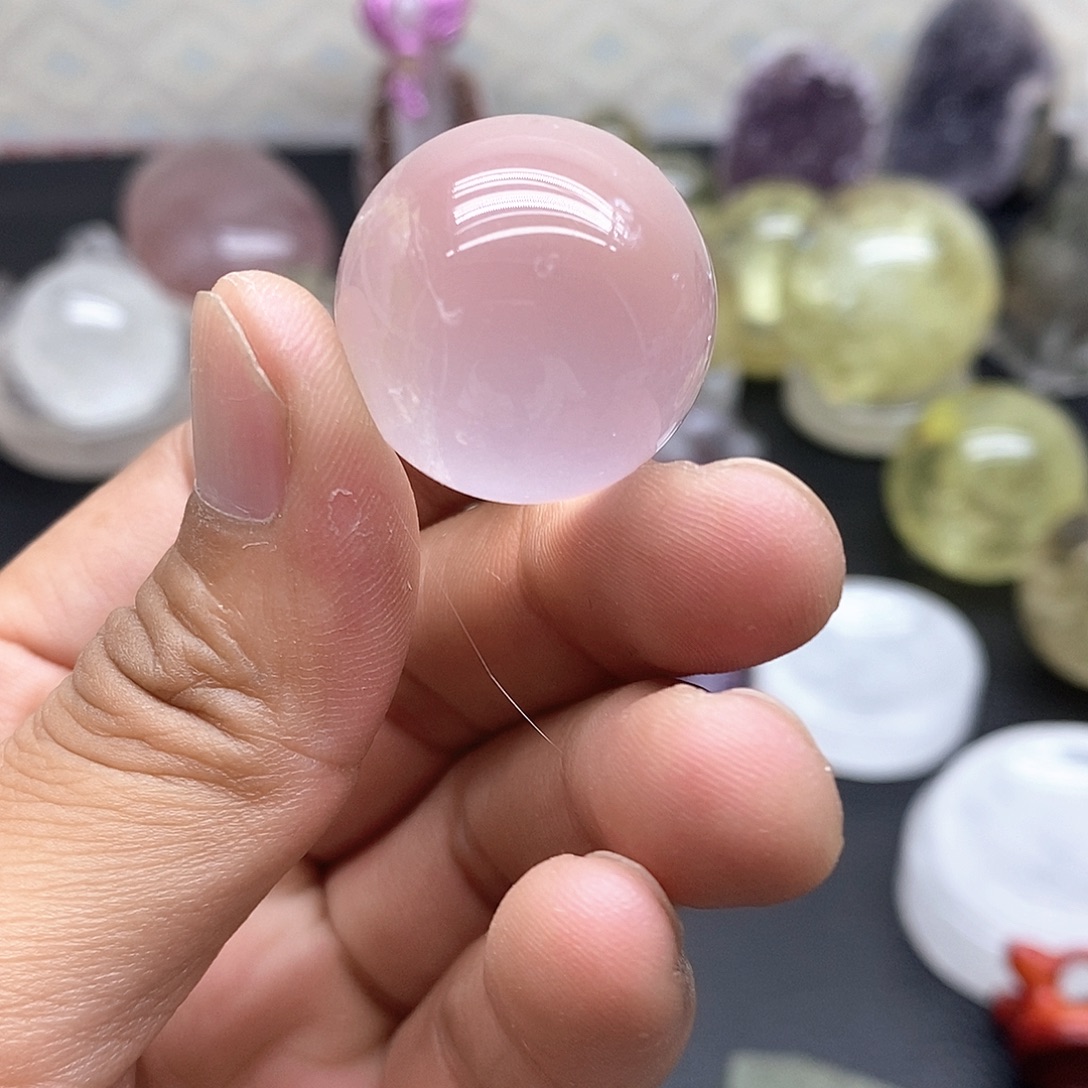 未镶嵌珠宝半成品水晶335水晶石