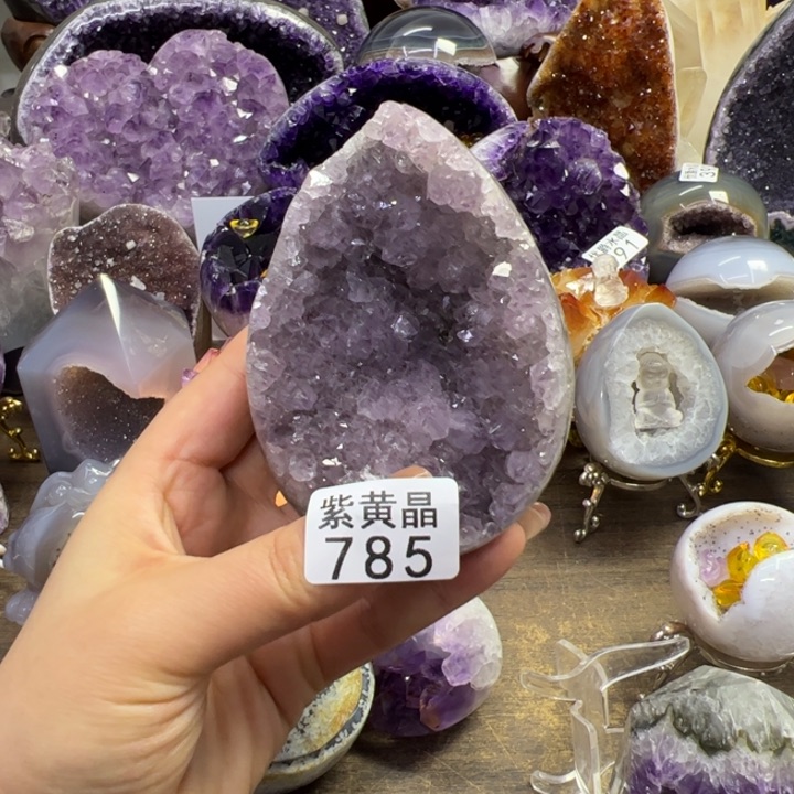 未镶嵌大型摆件（非配饰）紫晶785