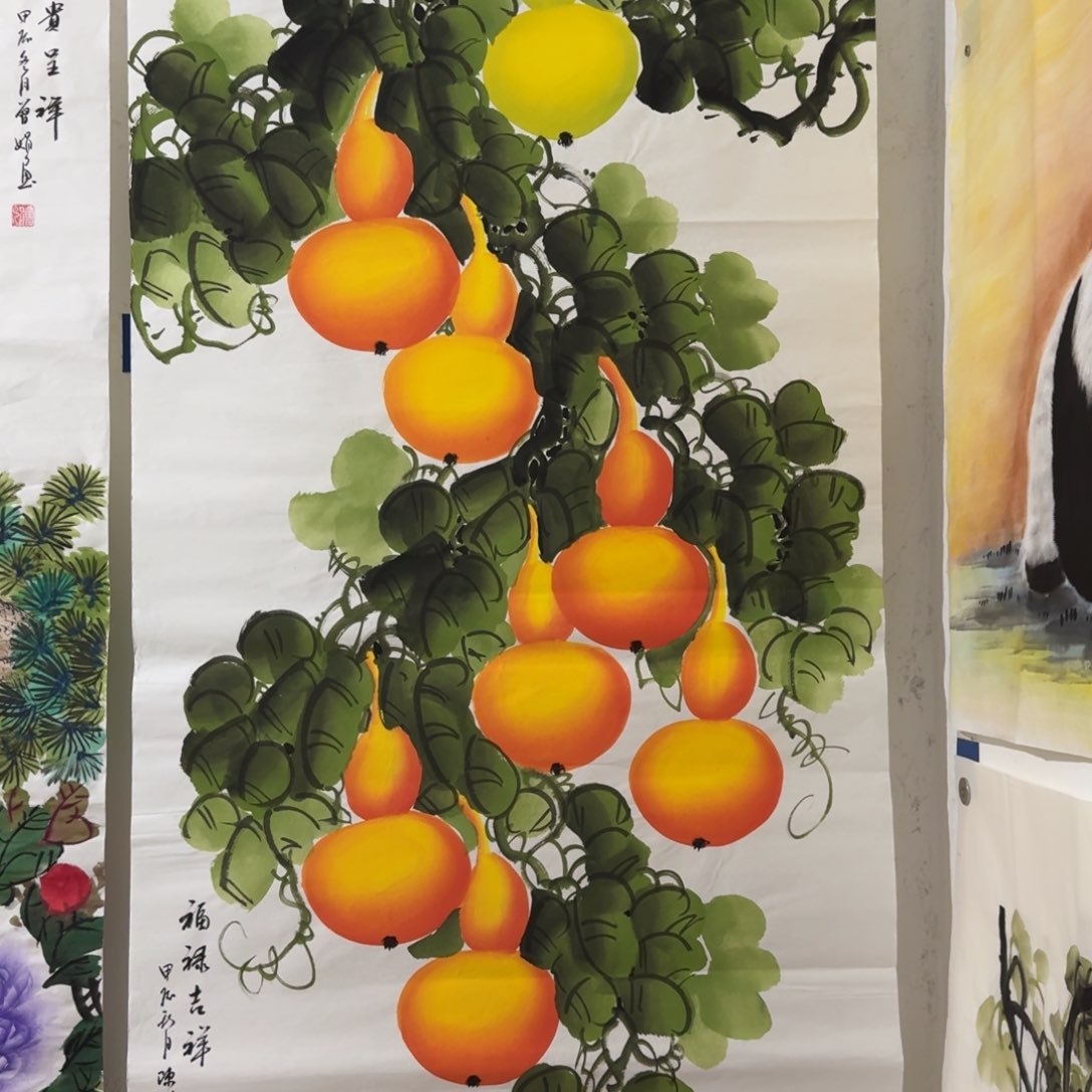 国画晓彤美术馆直播间