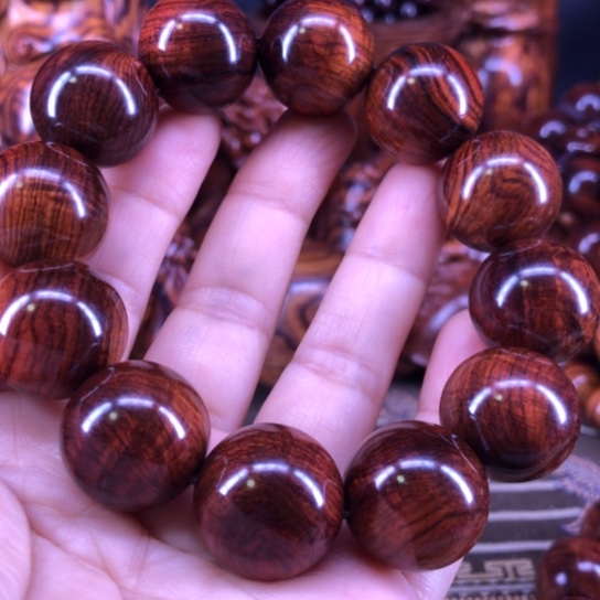 晨***光手串/手链黄花梨/降香黄檀