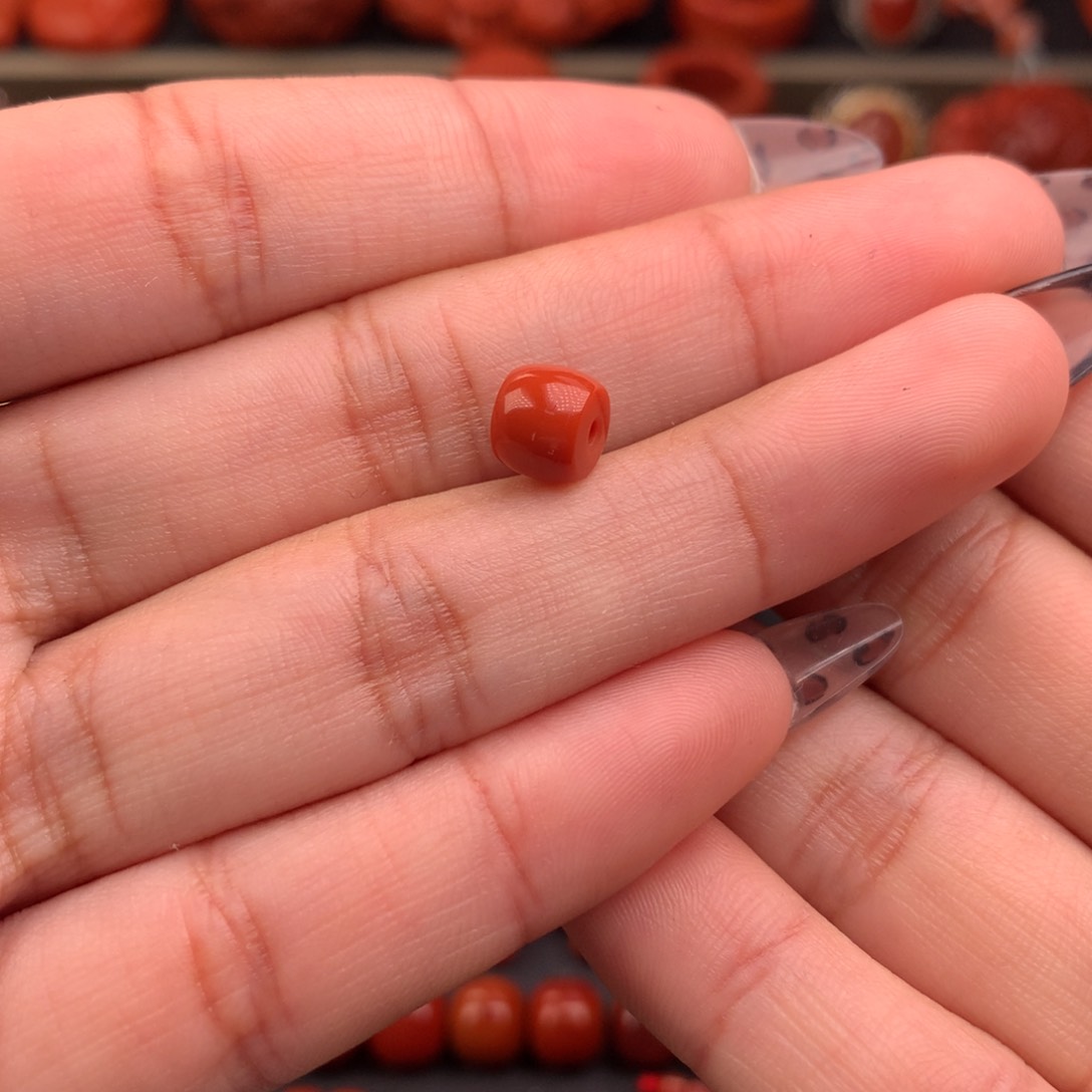 南红玛瑙未镶嵌精工直切7+