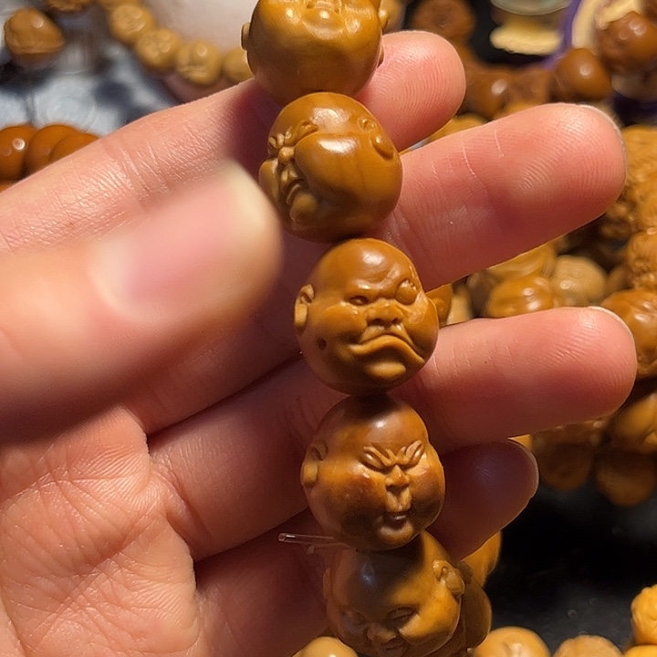 橄榄核手串/手链铁核人生百态夹生