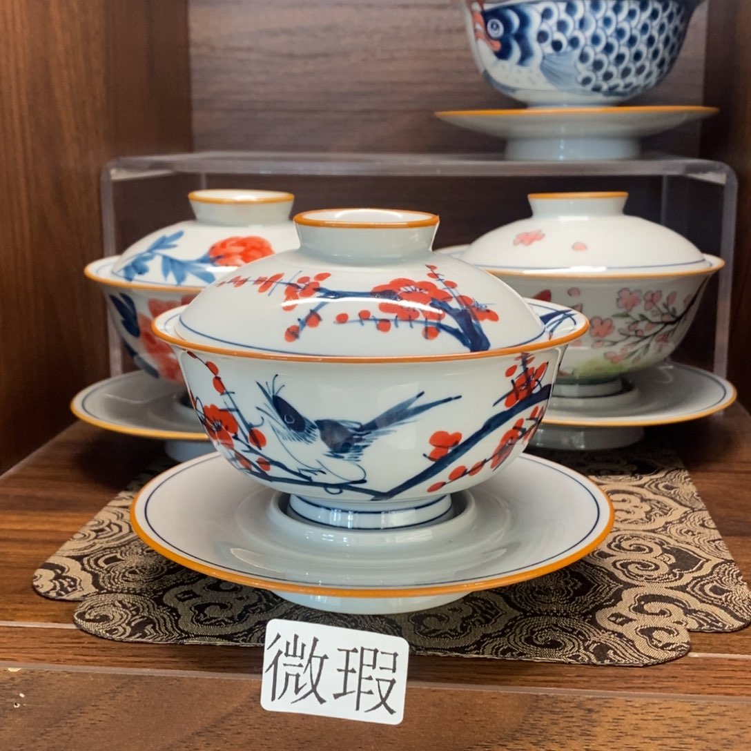 釉下彩手工绘制手工绘制