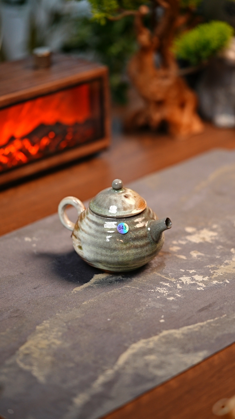 青云柴烧~景德镇高端陶瓷纯手工柴烧茶器643茶具