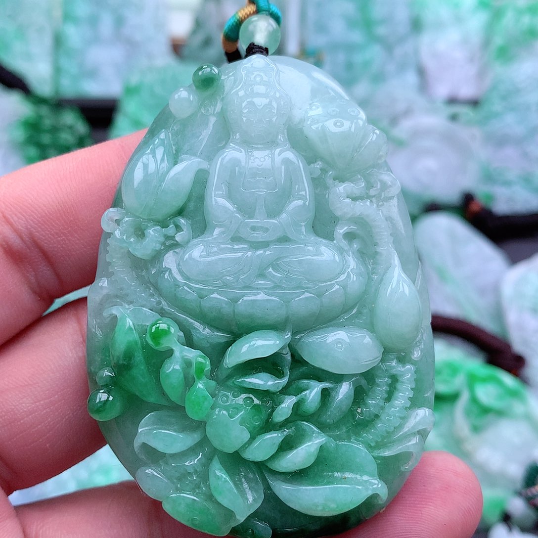 翡翠吊坠(不含链)未镶嵌