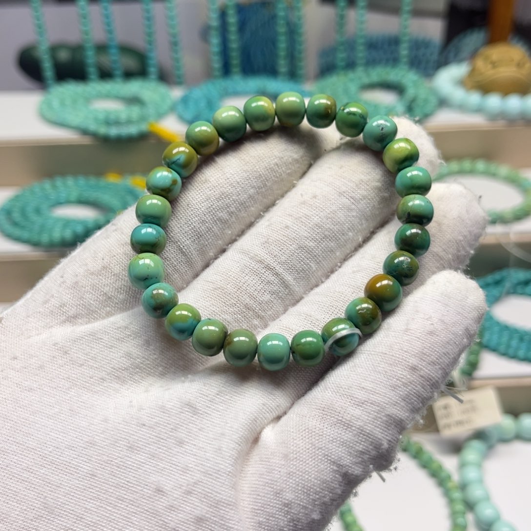 绿松石未镶嵌手链