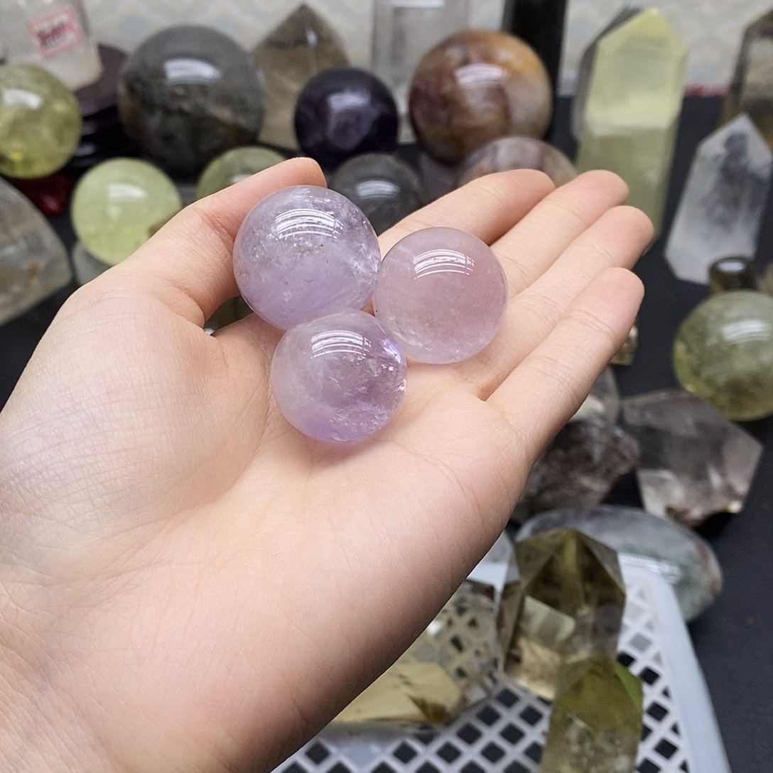 水晶珠宝半成品未镶嵌111水晶石