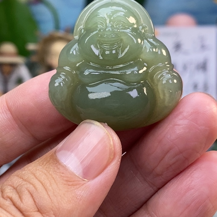 春***美和田玉未镶嵌颈饰