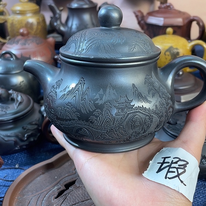 茶壶紫砂瑕疵紫砂茶具