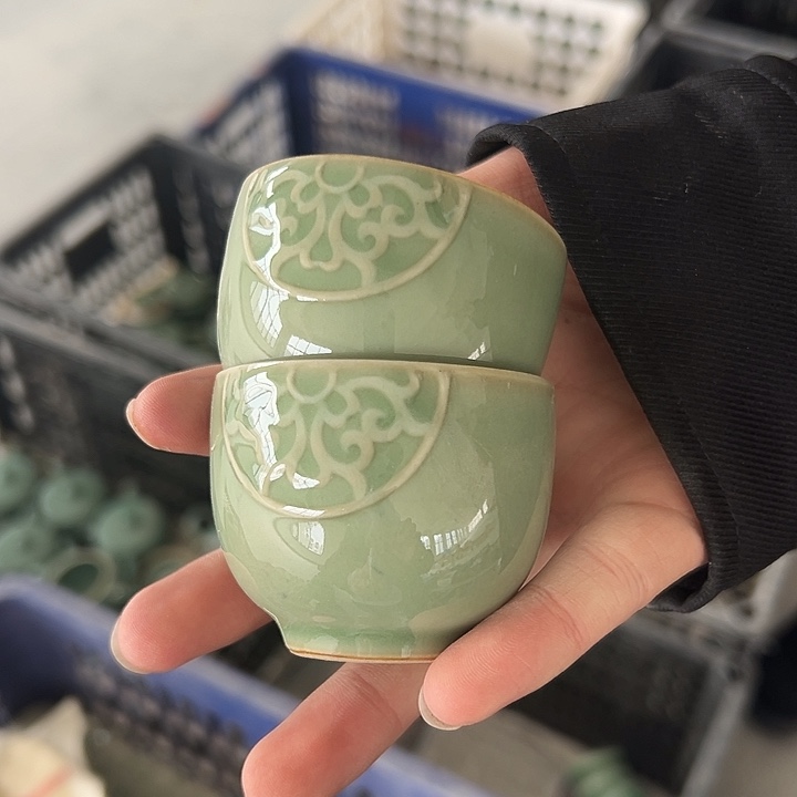 小米茶器龙泉青瓷