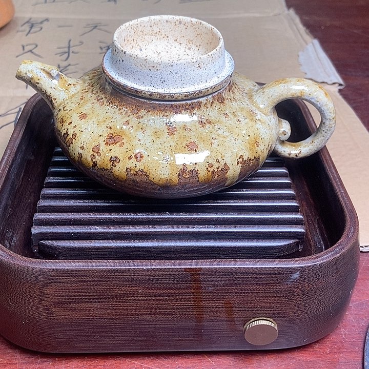 紫砂茶壶柴烧紫砂