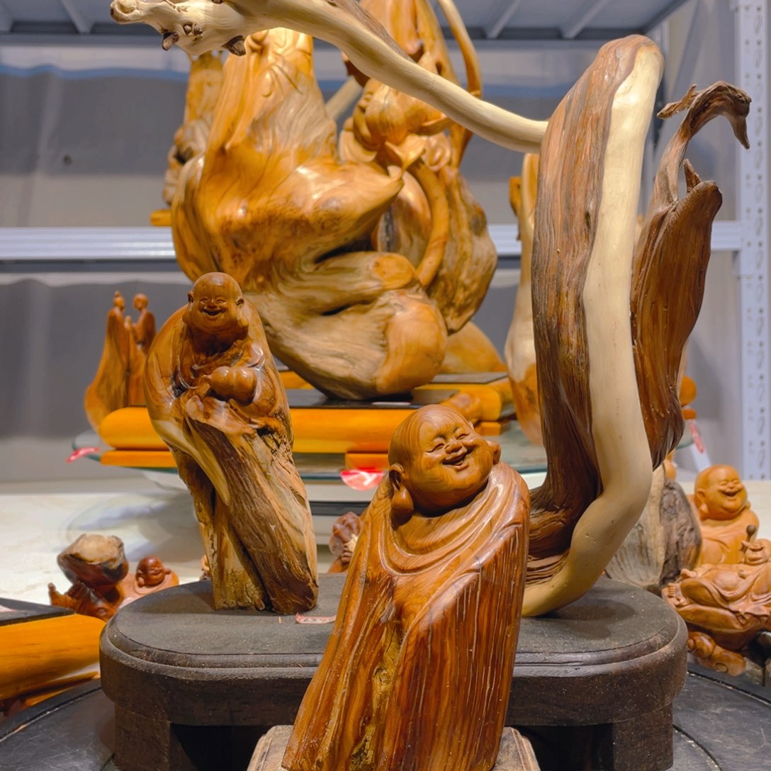 柏木（崖柏）云工艺品