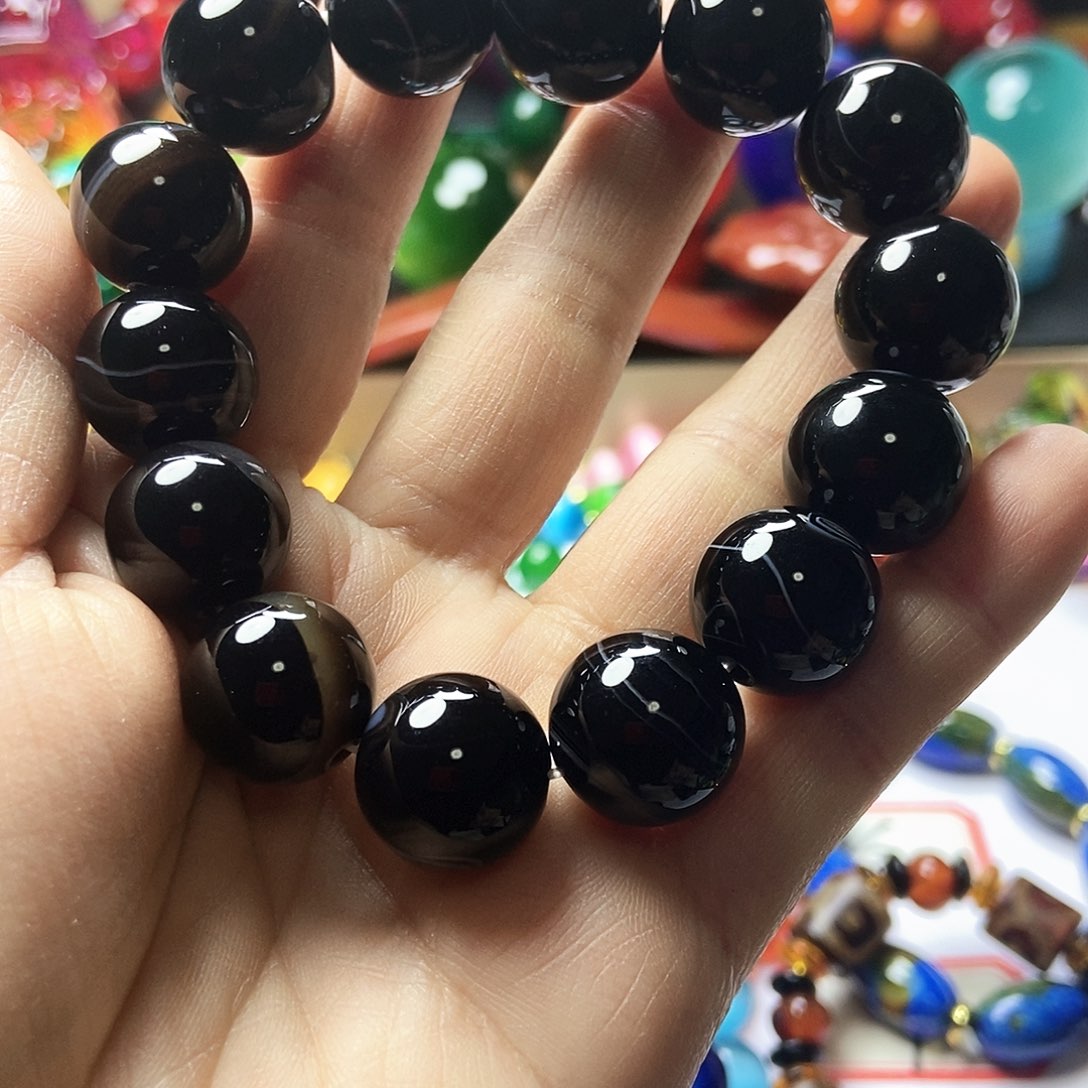 玛瑙/玉髓手链未镶嵌顾*安