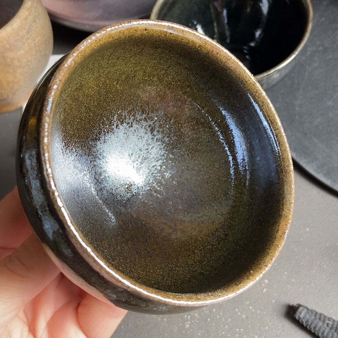 茶盏256 建窑建盏微瑕磨底