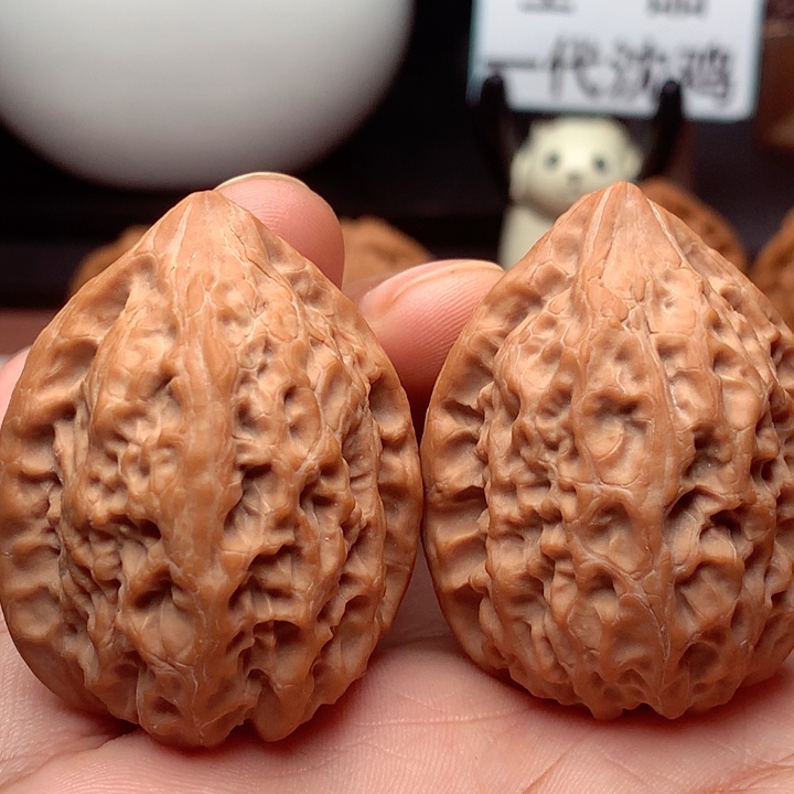 文玩核桃把件L*s一代沈鸡10号