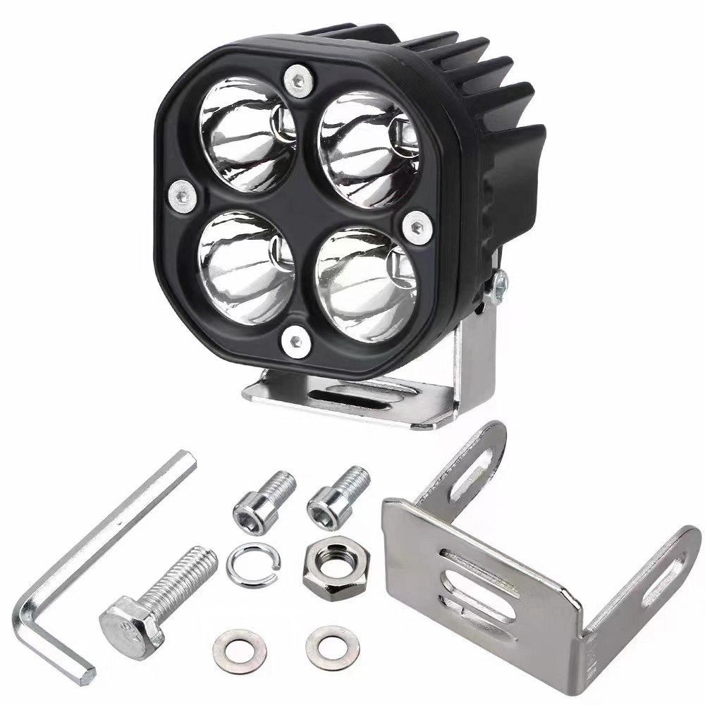 460w超大功率高亮度四叶草汽车LED射灯铺路王越野车射灯