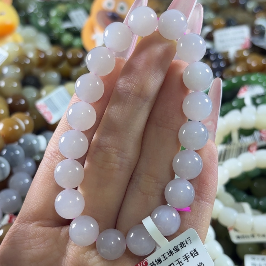 和田玉未镶嵌手链415