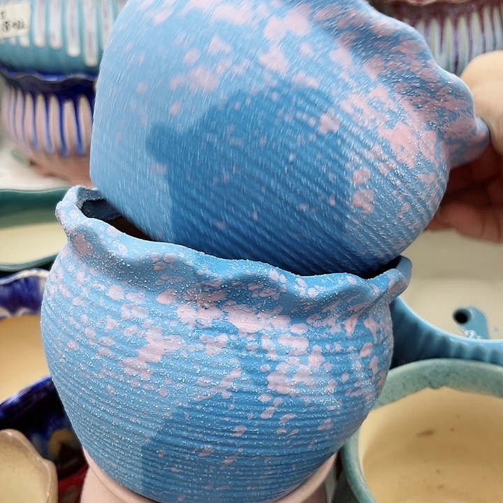 多肉绿植陶瓷花盆9.9包邮，有孔